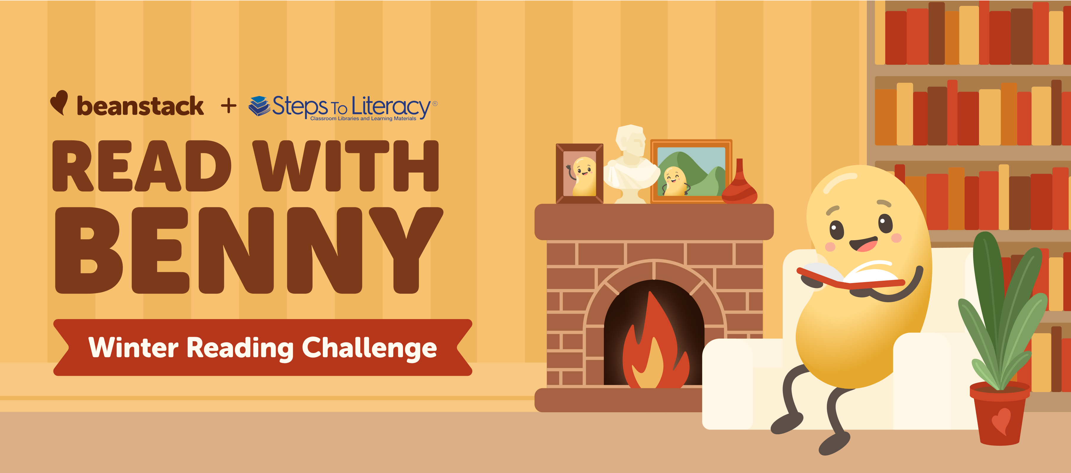 Winter Reading 2026: Read with Benny, sponsored by Steps to Literacy