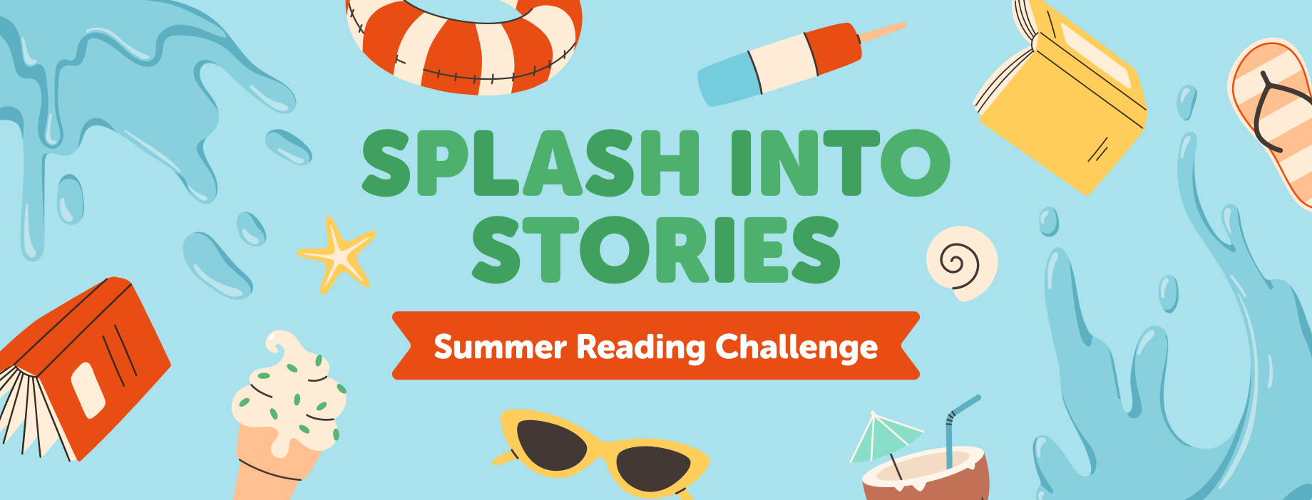 Summer Reading 2025: Splash Into Stories